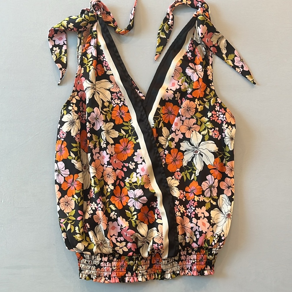 Joie | Small/Petite | Floral retro blouse/tank